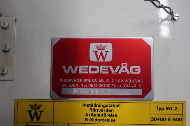 833192-9 Drill grinder, Wedevåg WL-2