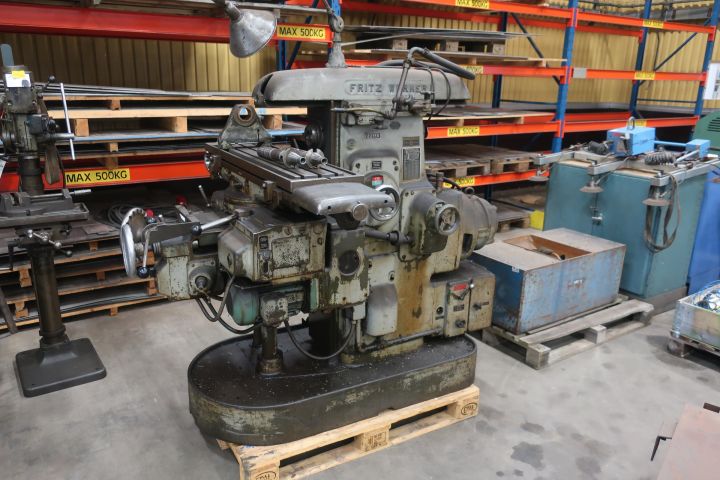 833219-1 Milling machine, Fritz Werner
