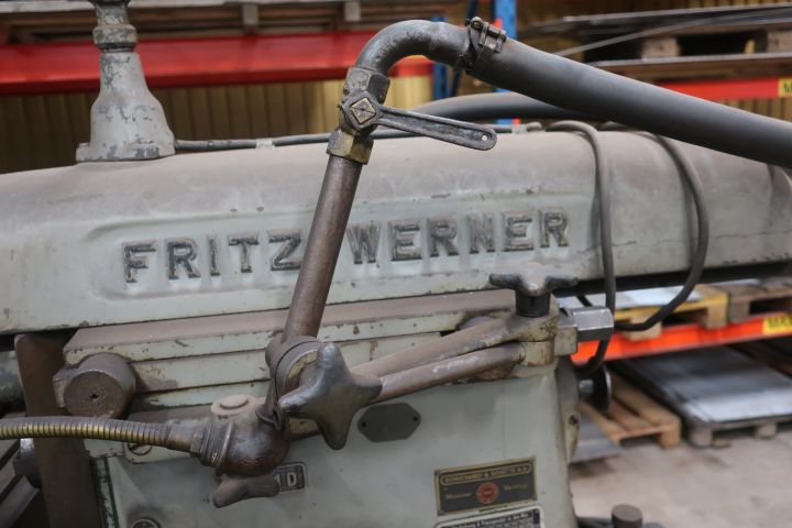 833219-6 Milling machine, Fritz Werner