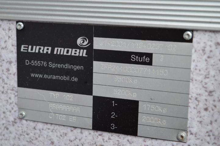 779290-51 Fiat Ducato Eura mobil GMBH C702 EB -2007