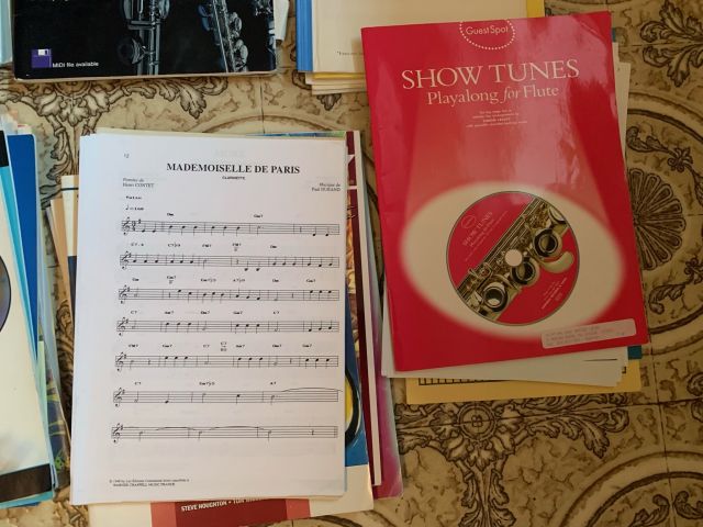 777331-2 About 50 notebooks flute