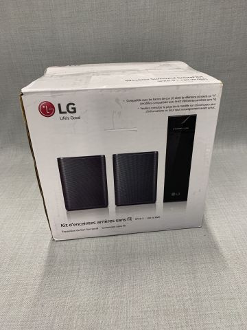 847641-2 Rear speakers for compatible LG soundbar, LG SPK8-S