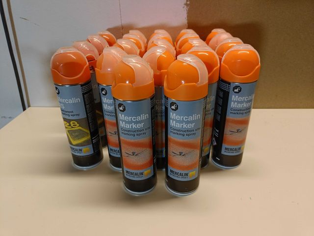 825827-1 22 Cans Cans Marker paint Mercalin Marker