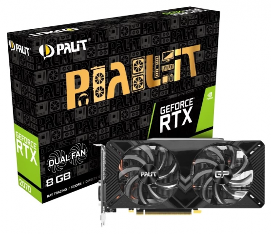 PCパーツ GeForce RTX2070 Dual 8GB PCパーツ Palit RTX 2070 dual 8G