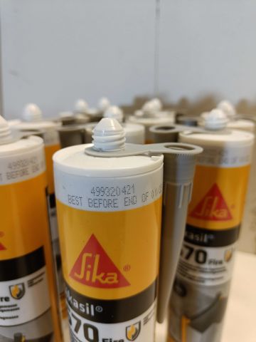 825830-5 Fire protection silicone, Sikasil-670 Fire, 11 x 300 ml