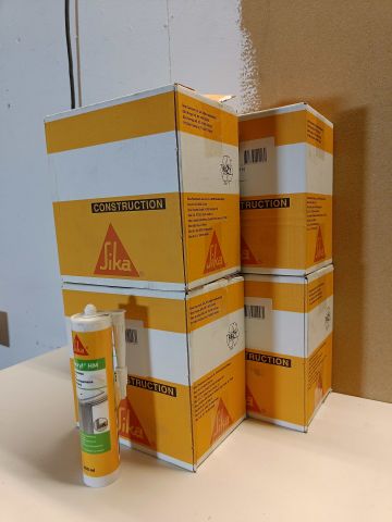 825833-2 70 Stycken tuber Latexfog Sika Sikacryl vit 300ml