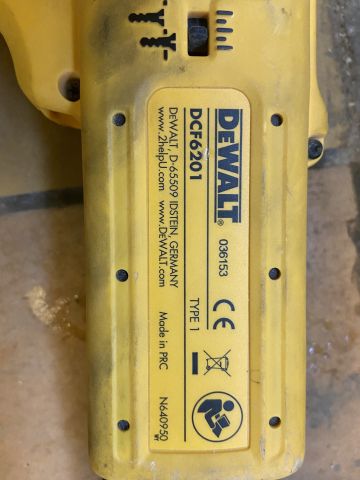 827973-25 DeWalt power tools, 7 pieces