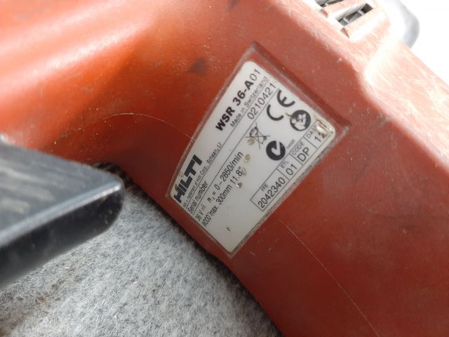 746500-3 Tiger saw - Hilti - WSR 36-A
