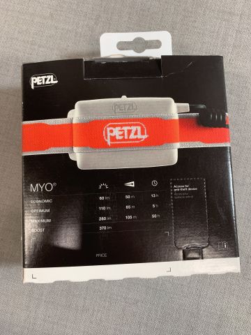 849974-3 MYO - Headlamp, LED, 3x AA, 280lm, 105m, IPX4, Orange, Petzl