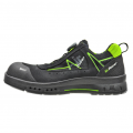 850041-1 Sievi Air R2 Roller safety shoes S1, Black / Green, Size 45