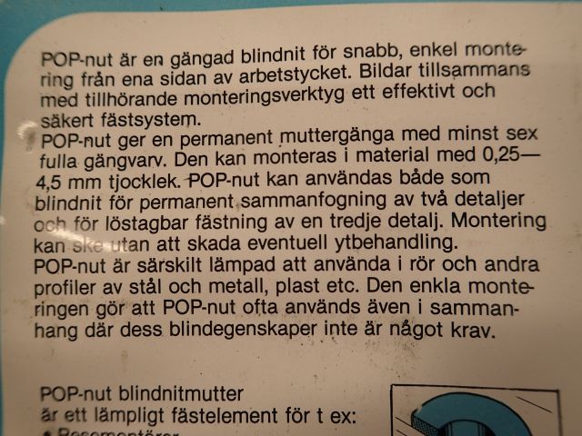 753535-4 Pop-Nit Blind Rivet Nut Set & Shrinkage Set