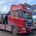 824345-1 SCANIA R500A6X2NB, 2019, 493 hp with crane Effer 585