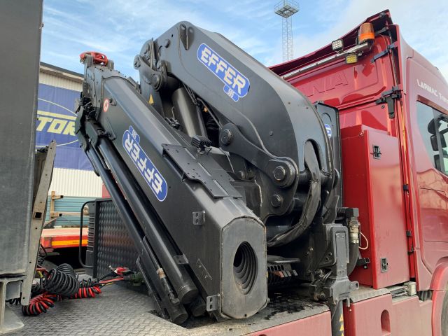 824345-6 SCANIA R500A6X2NB, 2019, 493 hp with crane Effer 585