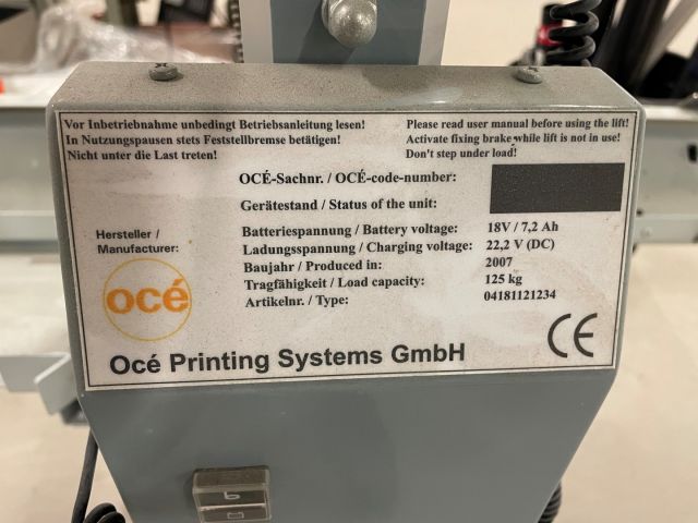 847902-8 Material Lift & Drive 125P -2007