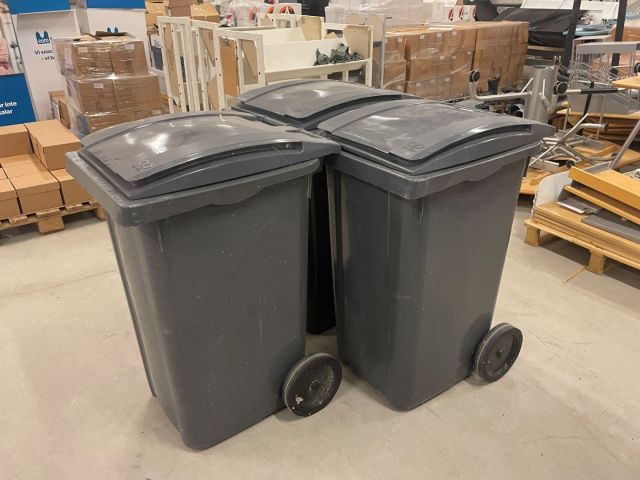 847950-1 Garbage can 3 pcs Plastic Omnium
