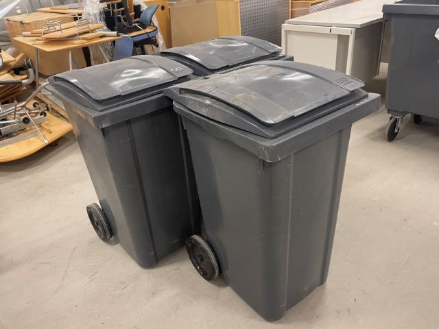 847950-2 Garbage can 3 pcs Plastic Omnium