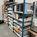 847993-3 Sheet metal shelves 15 sections