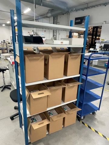 847993-5 Sheet metal shelves 15 sections
