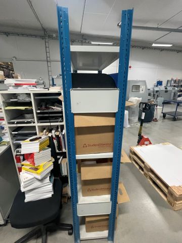 847993-7 Sheet metal shelves 15 sections