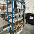 847993-8 Sheet metal shelves 15 sections
