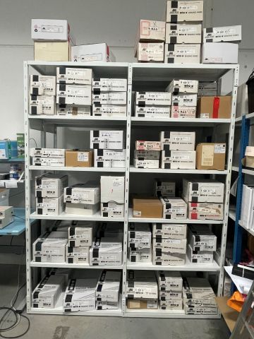 847993-12 Sheet metal shelves 15 sections