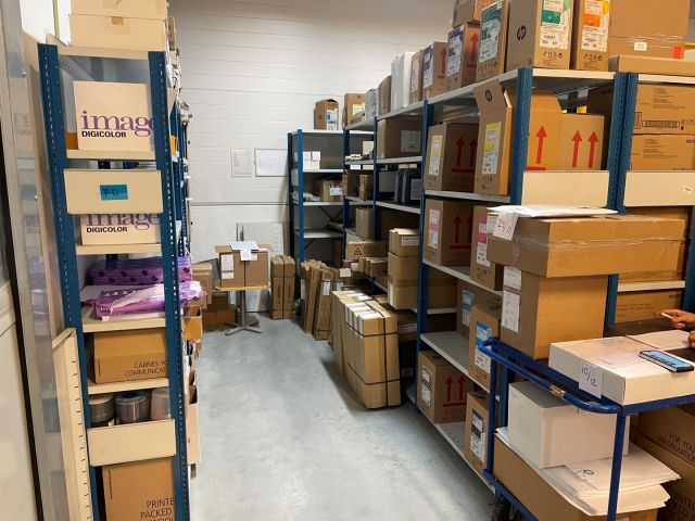 848037-1 Sheet metal shelves 14 sections