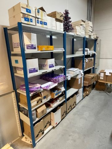 848037-2 Sheet metal shelves 14 sections