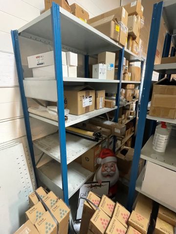 848037-6 Sheet metal shelves 14 sections