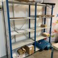 848037-10 Sheet metal shelves 14 sections