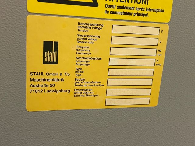 848046-17 Stahl Heidelberg folding machine