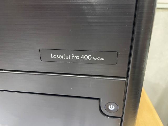 848061-9 Two printers, HP Laserjet P3015 and Pro 400