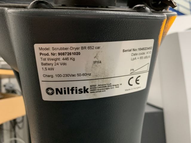 848099-15 Sanding machine Nilfisk BR652 Ecoflex