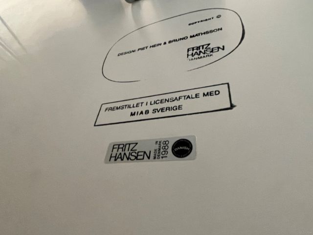 848168-4 Conference table / Kitchen table Frits Hansen