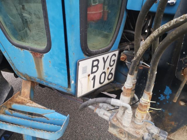 850620-29 Tractor Ford 6610 / ii 4wd Mustang 1987