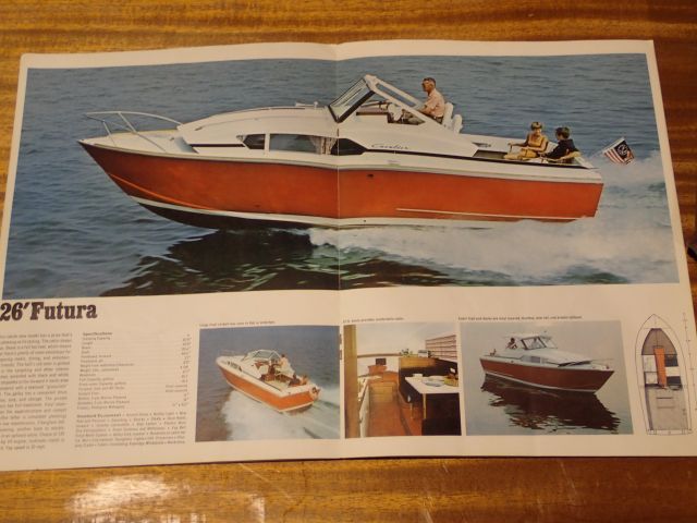 753524-153 Chris Craft Cavalier Futura 26ft. 1969 #No Reservation#