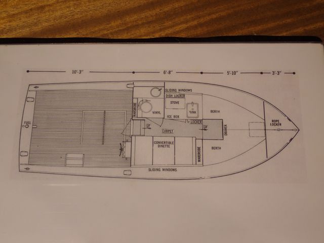 753524-164 Chris Craft Cavalier Futura 26ft. 1969 #No Reservation#