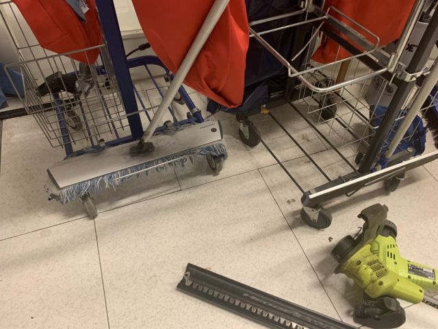 848160-4 Cleaning trolleys 2 pcs