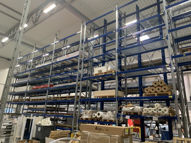 848104-4 Pallet rack Bito 39 sections -2010