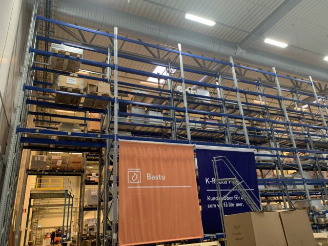 848104-7 Pallet rack Bito 39 sections -2010