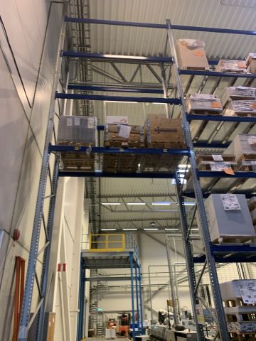 848104-11 Pallet rack Bito 39 sections -2010