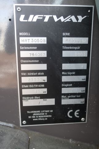 851672-51 Telescopic loader, MANITOU MRT 3050 -2013