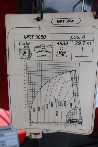 851672-61 Telescopic loader, MANITOU MRT 3050 -2013