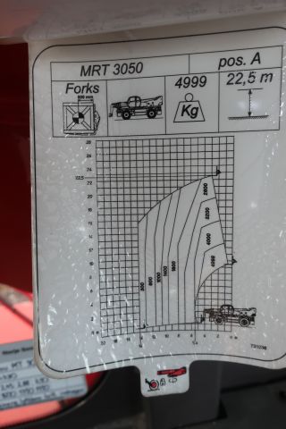 851672-62 Telescopic loader, MANITOU MRT 3050 -2013