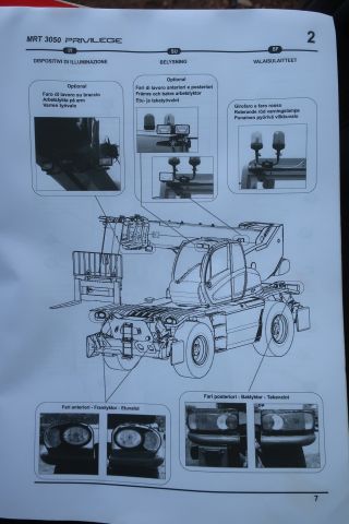 851672-73 Telescopic loader, MANITOU MRT 3050 -2013