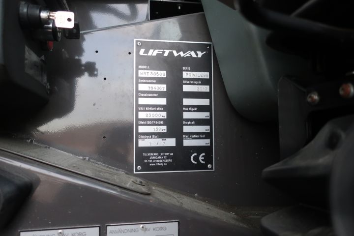 851672-89 Telescopic loader, MANITOU MRT 3050 -2013