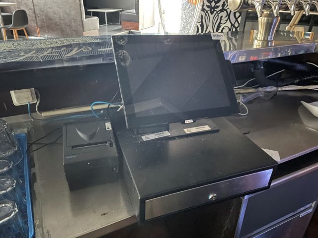 848939-1 Cash register receipt printer and cash register AURES