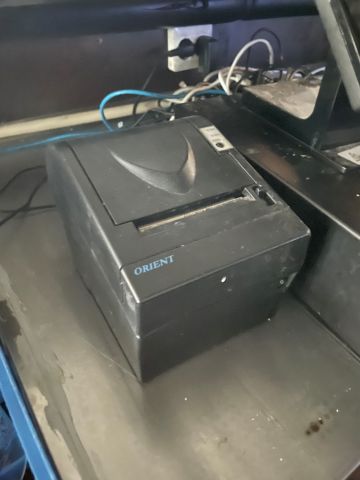 848939-2 Cash register receipt printer and cash register AURES