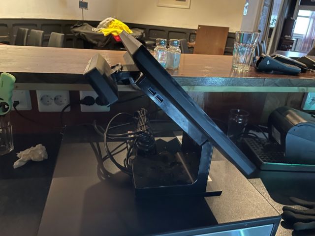 848937-5 Cash register with receipt printer and cash register AURES