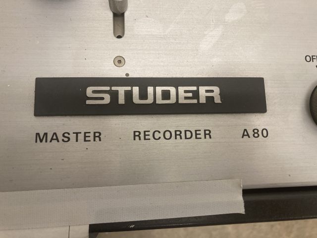 851333-3 Studer A80 Master Recorder