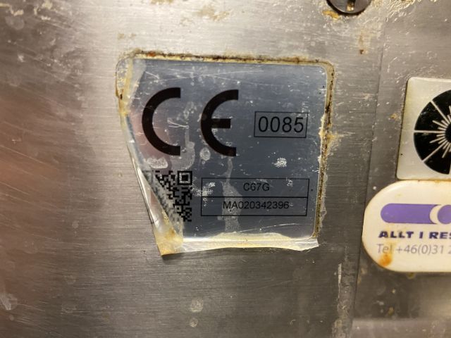 828104-6 Gas stove Wery C67G, 4 burners